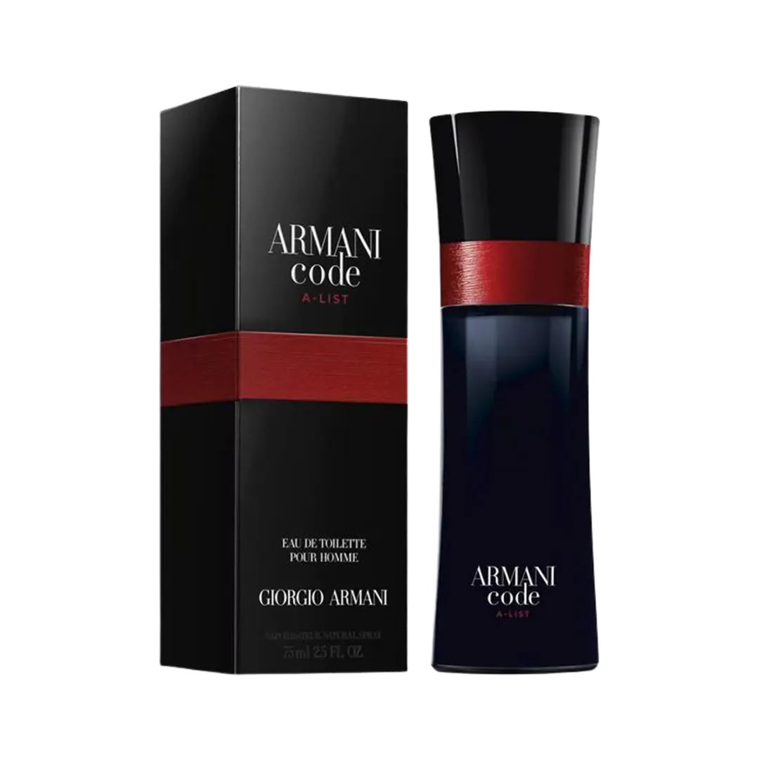 Armani code A List Eau De Toilette Pour Homme 75ml Beirut Free Zone