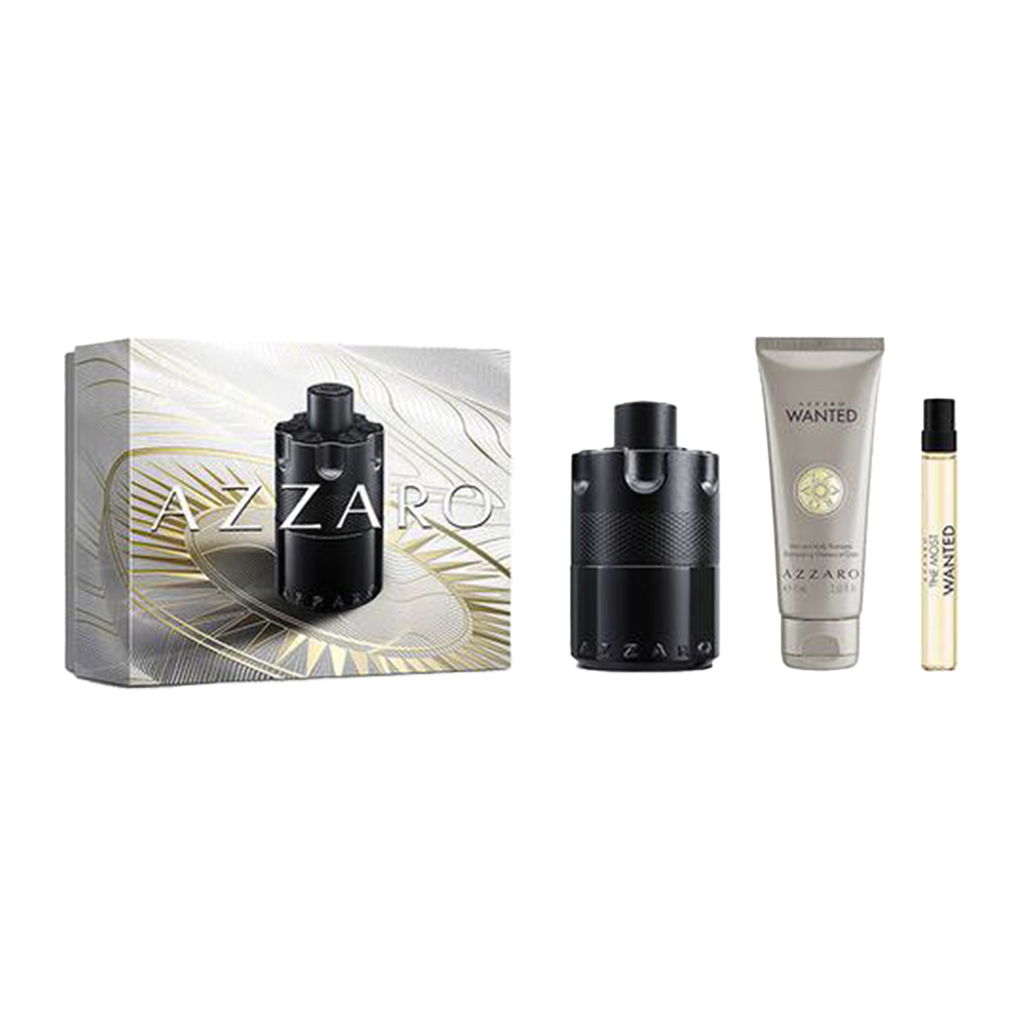 Azzaro Wanted Eau De Parfum Men's Gift Set Beirut Free Zone