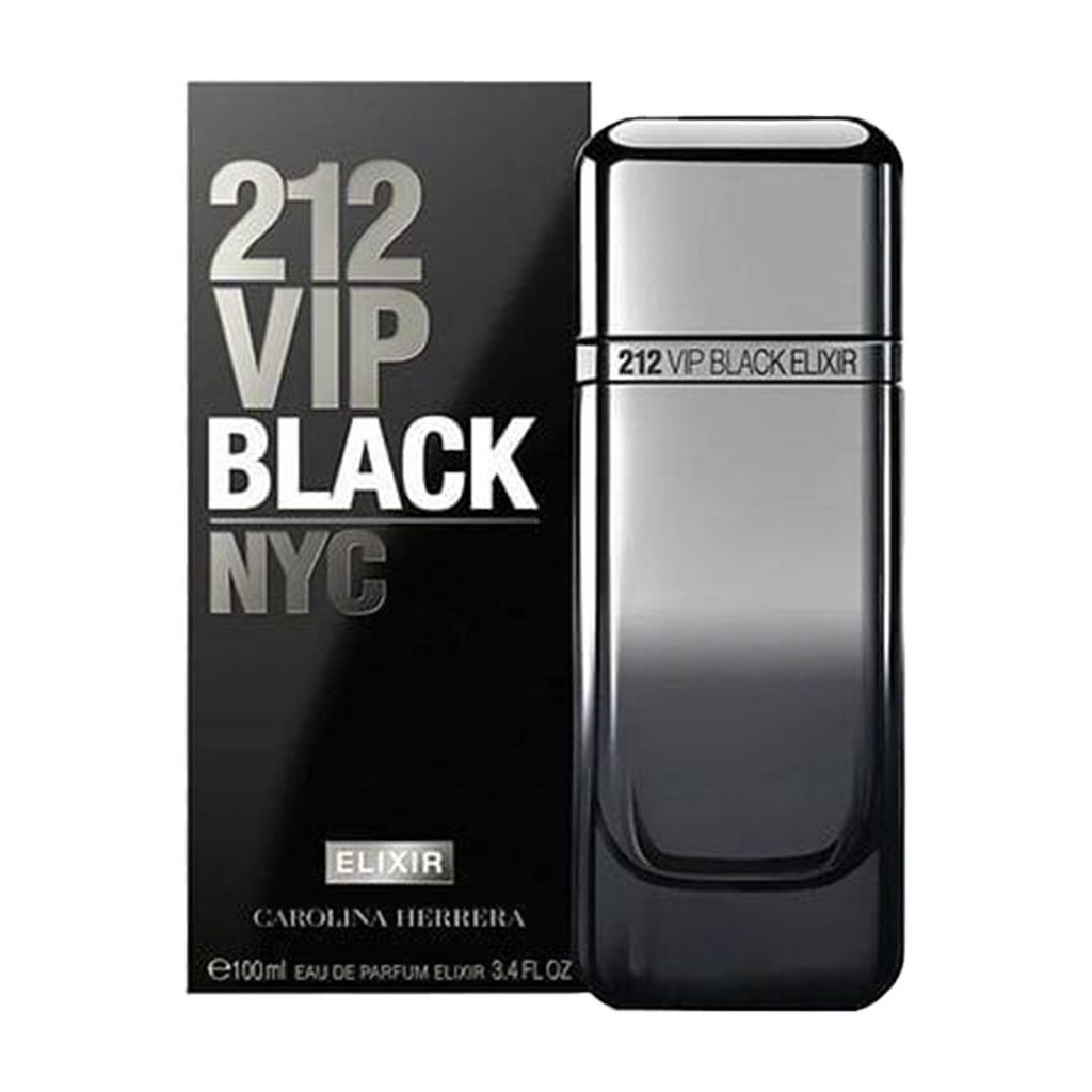 Carolina Herrera 212 VIP Black Elixir Eau De Parfum Pour Homme - 100ml