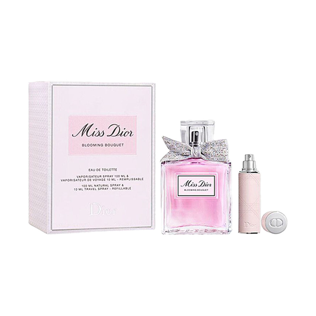 Christian Dior Blooming Bouquet Eau De Toilette Women's Travel Set