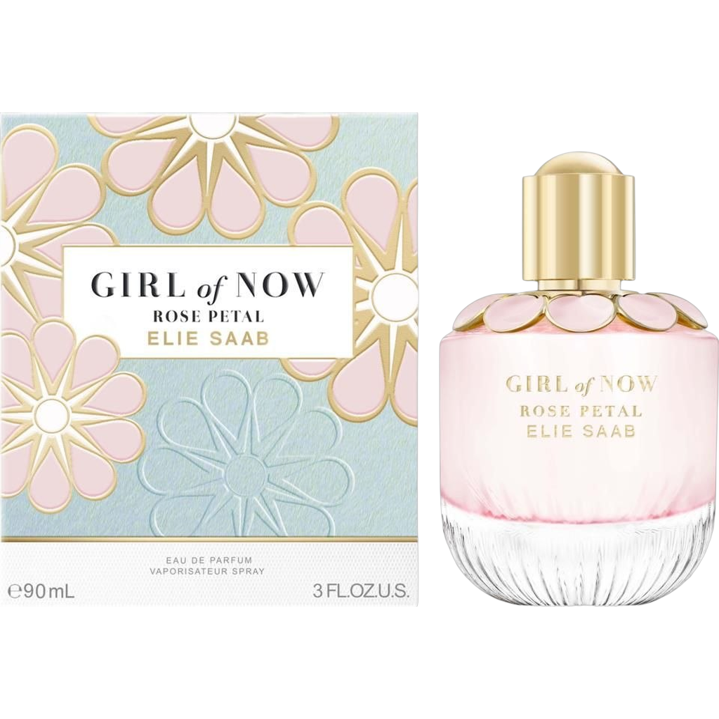 Elie Saab Girl of Now Rose Petal Eau De Parfum Pour Femme - 90ml