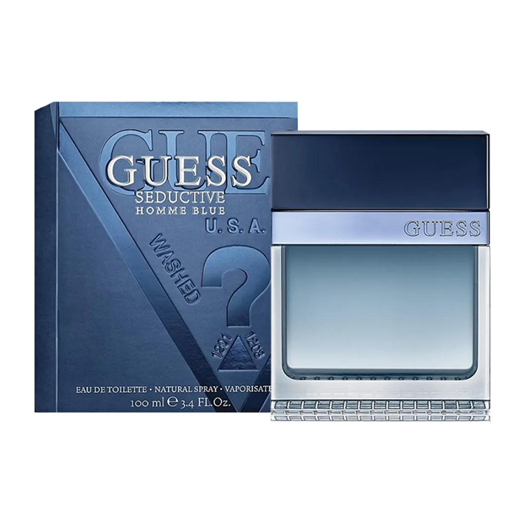 Guess Seductive Homme Blue Eau De Toilette Pour Homme 100ml