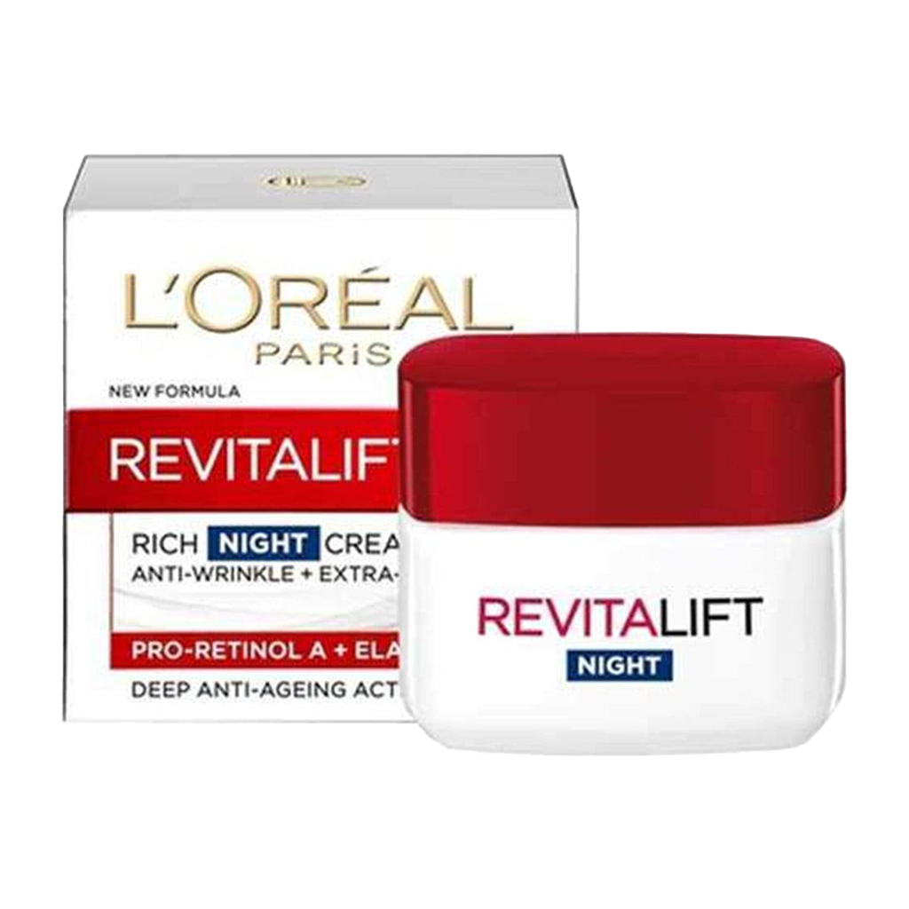 L'Oreal Revitalift Anti-Wrinkle Night Cream - 50ml