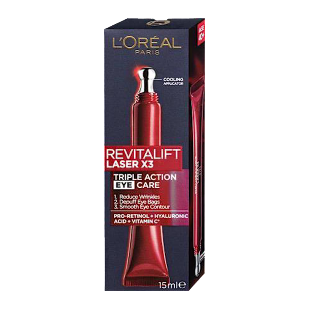 L'Oreal Revitalift Laser x3 Eye Cream - 15ml