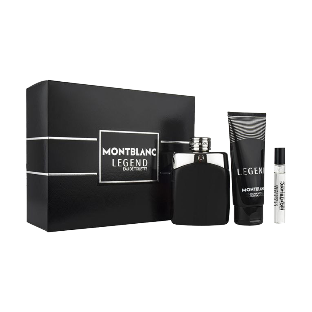 Mont Blanc Legend Eau De Toilette Men's Gift Set