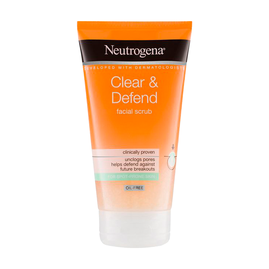 Neutrogena Clear & Defend Facial Scrub - 150ml