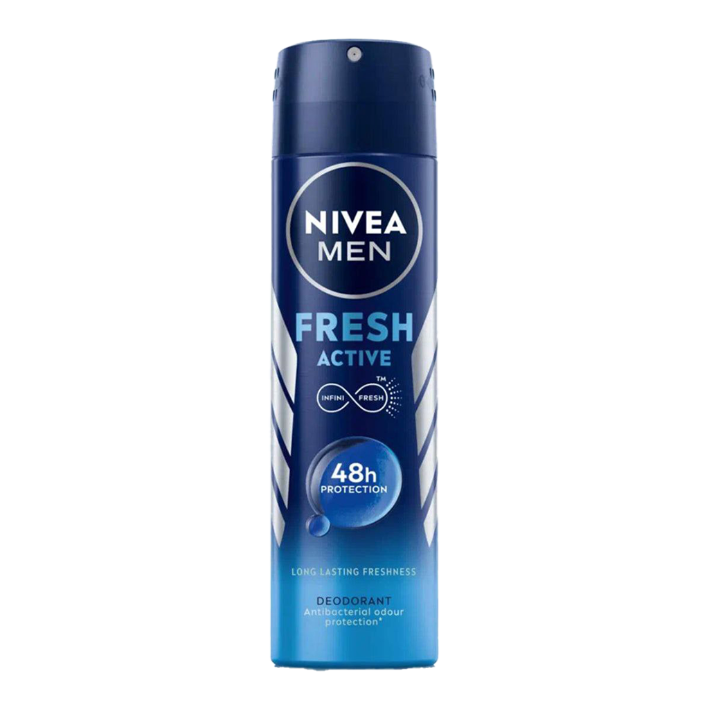 Nivea Men Fresh Active Spray Deodorant For Him - 150ml