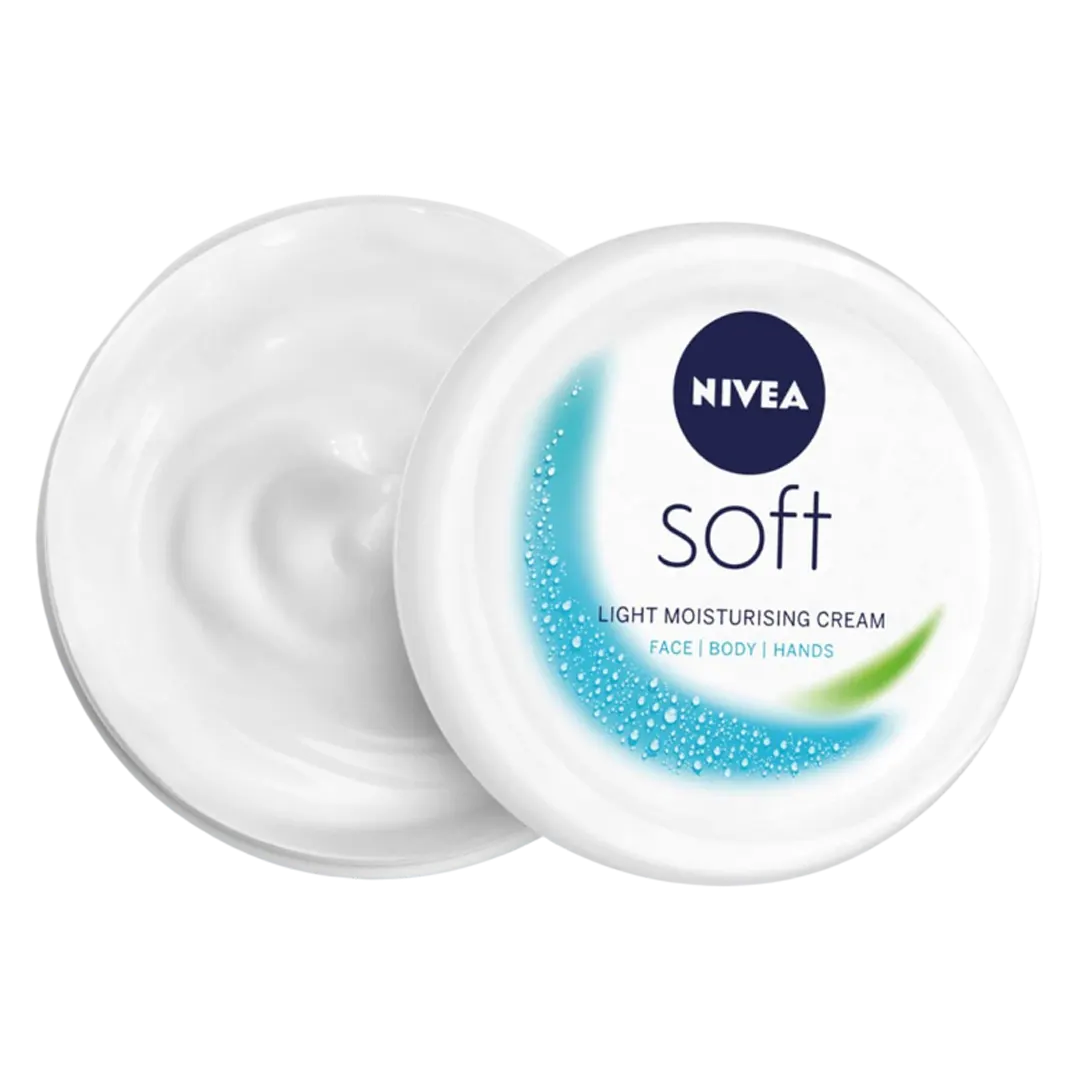 Nivea Soft Refreshingly Soft Moisturizing Cream - 2 Sizes
