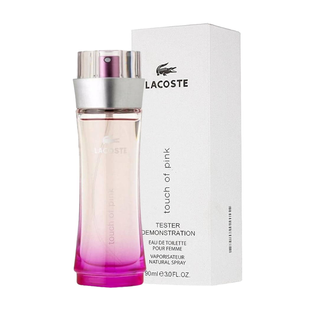 TESTER Lacoste Touch Of Pink Eau De Toilette Pour Femme 90ml Beirut Free Zone