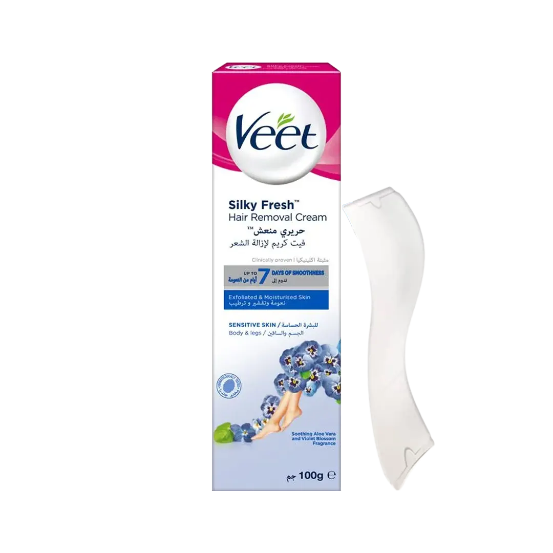 Veet Hair Removal Cream For Sensitive Skin 100g Beirut Free Zone