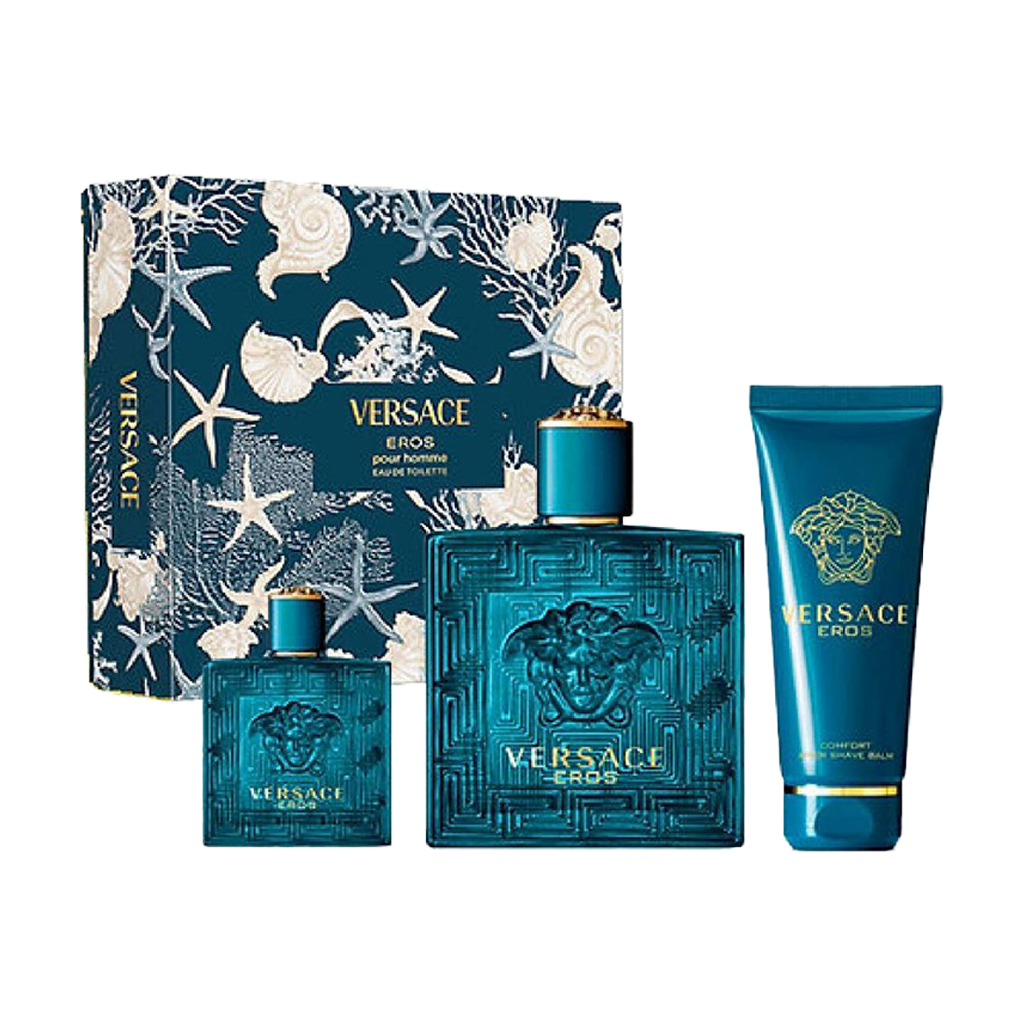 Versace Eros Eau De Toilette Men's Gift Set