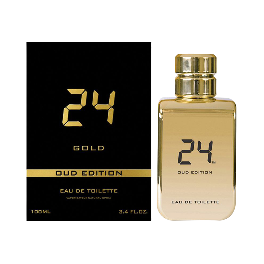 24 Gold Oud Edition Eau De Toilette Pour Homme & Femme - 100ml