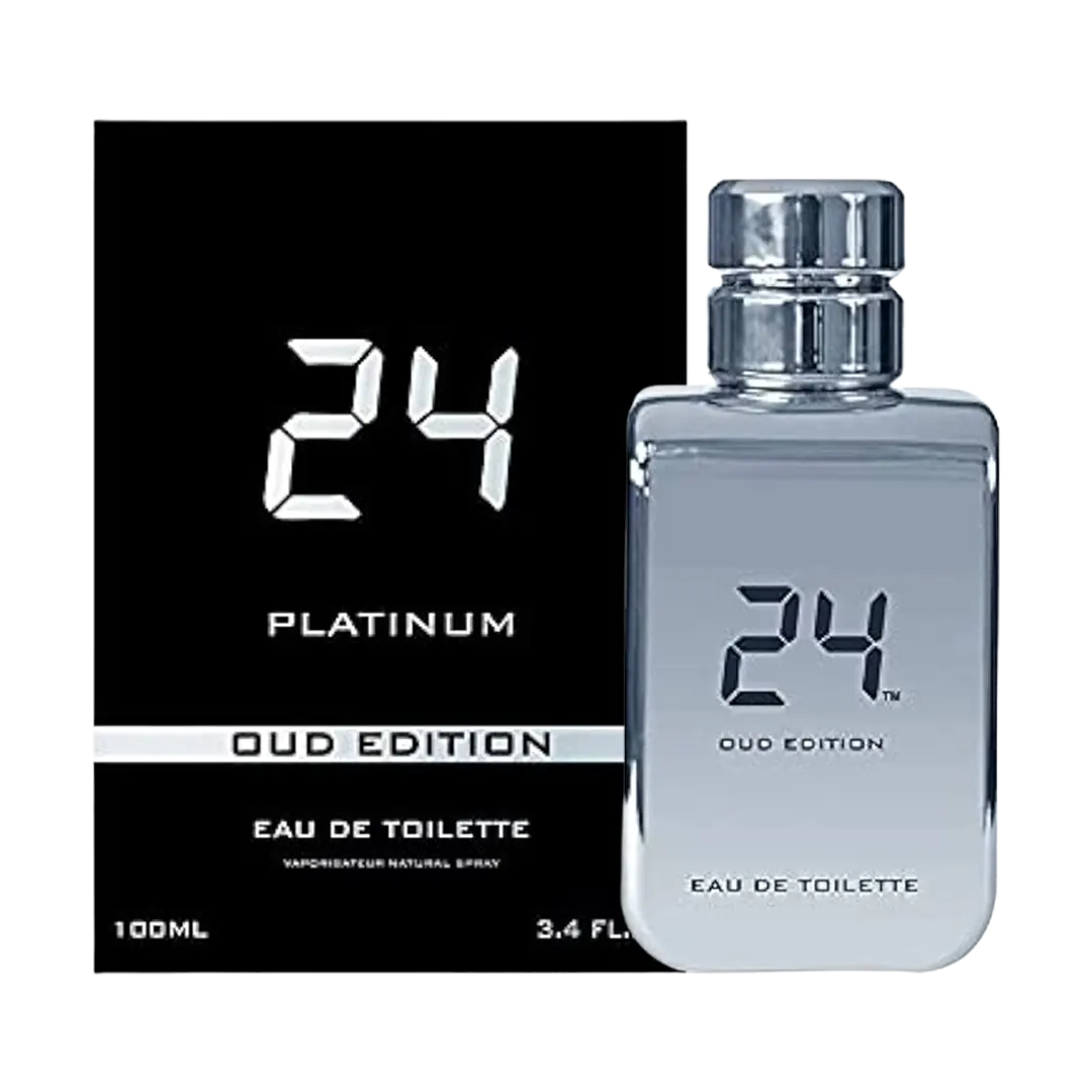 24 Platinum Oud Edition Eau De Toilette Pour Homme & Femme - 100ml