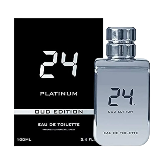 24 Platinum Oud Edition Eau De Toilette Pour Homme & Femme - 100ml