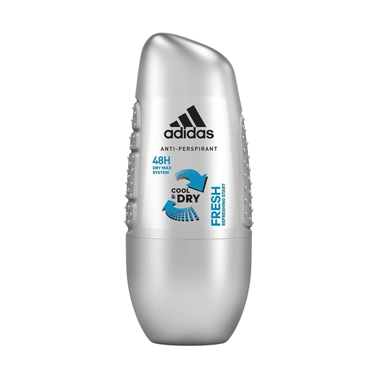 Adidas Fresh Cool & Dry Roll-On Deodorant For Him - 50ml