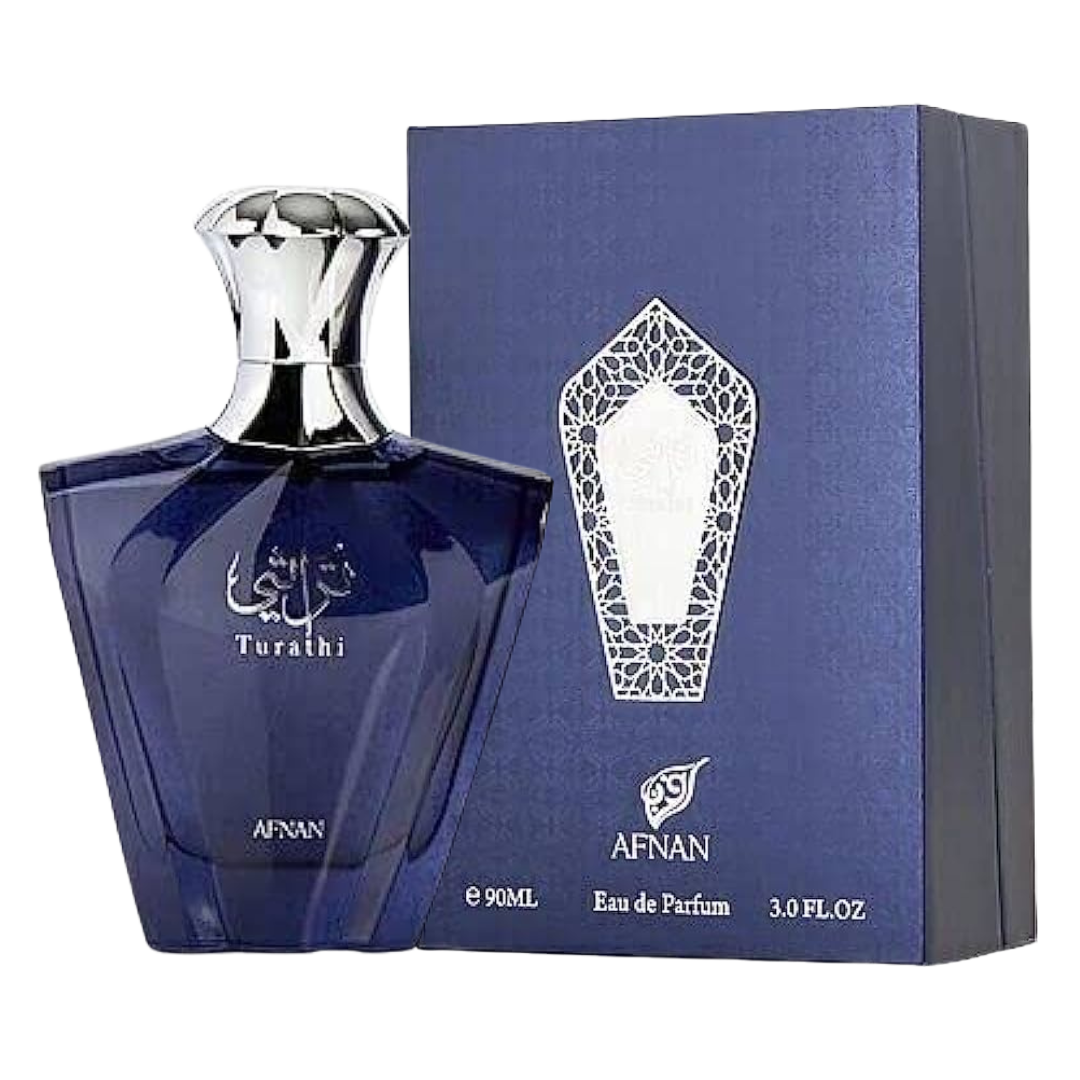 Afnan Turathi Blue Eau De Parfum Pour Homme - 90ml – Beirut Free Zone