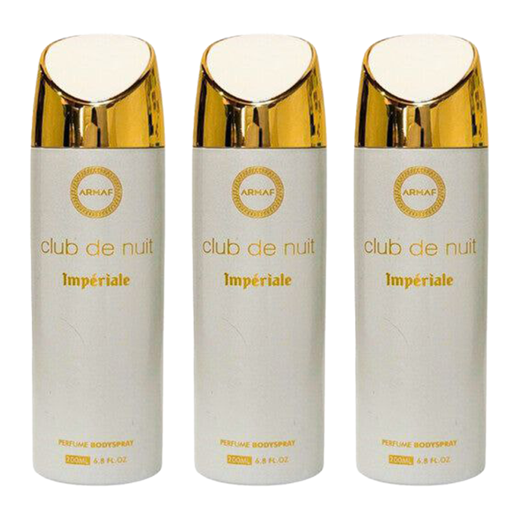 Armaf Club De Nuit Imperiale Spray Deodorant Pour Femme - Pack of 3