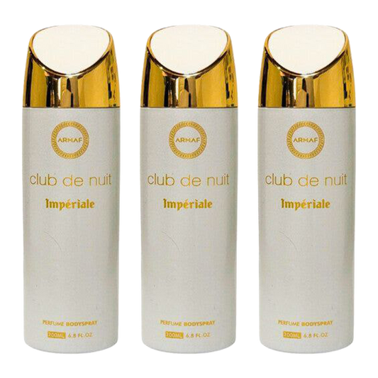Armaf Club De Nuit Imperiale Spray Deodorant Pour Femme - Pack of 3