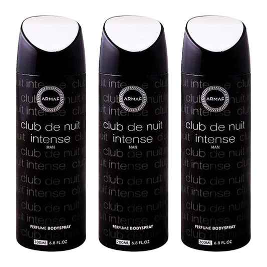 Armaf Club De Nuit Intense Spray Deodorant Pour Homme - Pack of 3