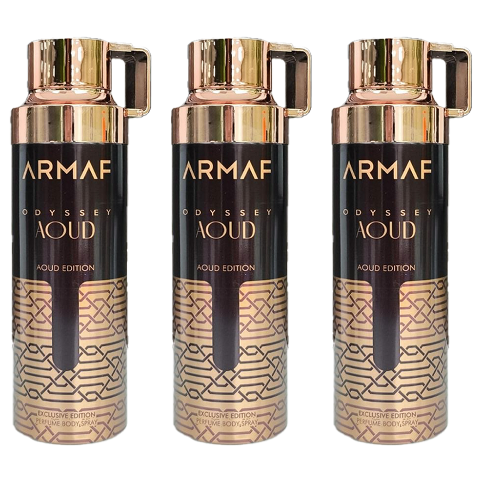 Armaf Odyssey Aoud Body Spray Pour Homme - Beirut Free Zone