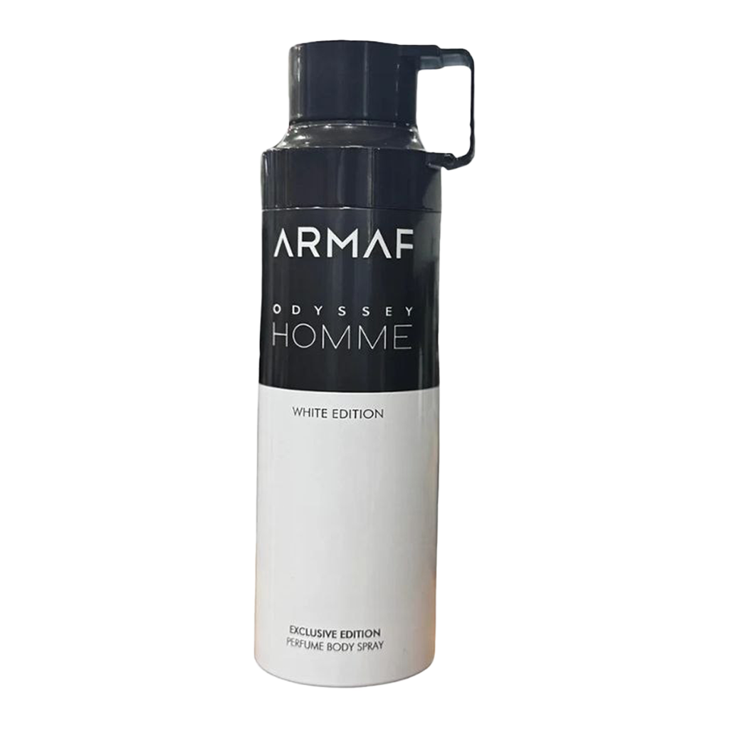 Armaf Odyssey Homme White Edition Body Spray Pour Homme - 200ml