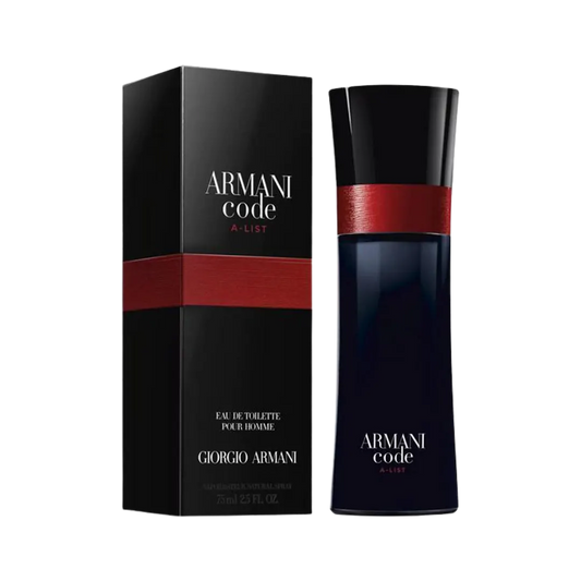 Armani code A-List Eau De Toilette Pour Homme - 75ml