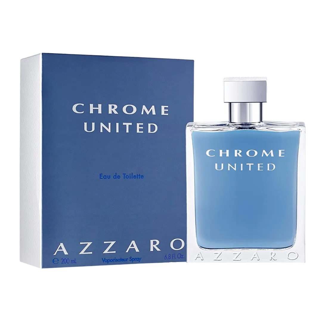 Azzaro Chrome United Eau De Toilette Pour Homme - 200ml