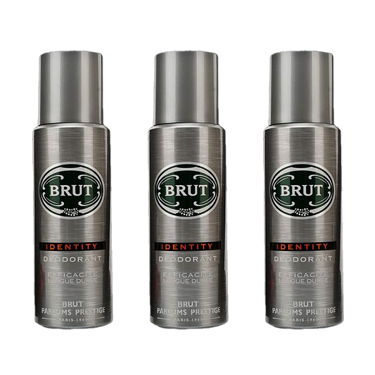 Brut Identity Deodorant Spray Pour Homme - Pack of 3