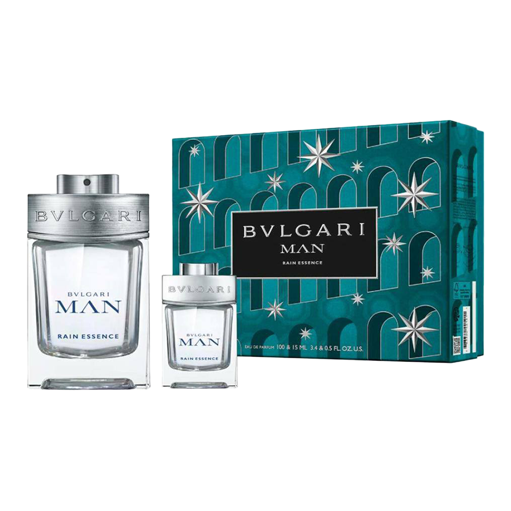Bulgari Man Rain Essence Men's Travel Set