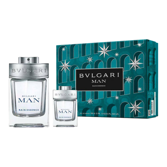 Bulgari Man Rain Essence Men's Travel Set