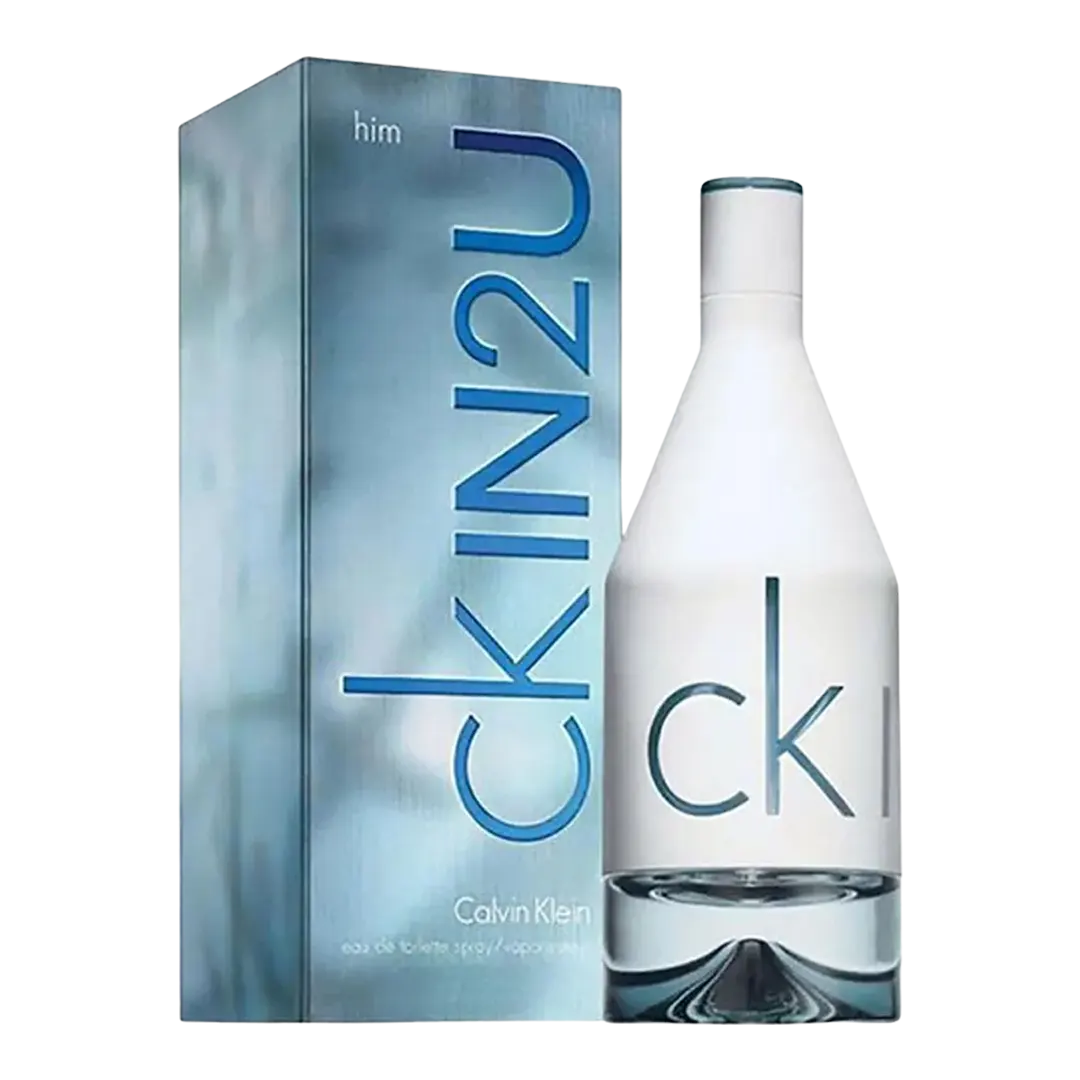 Calvin Klein CK IN2U Eau De Toilette Pour Homme 3 Sizes Beirut Free Zone