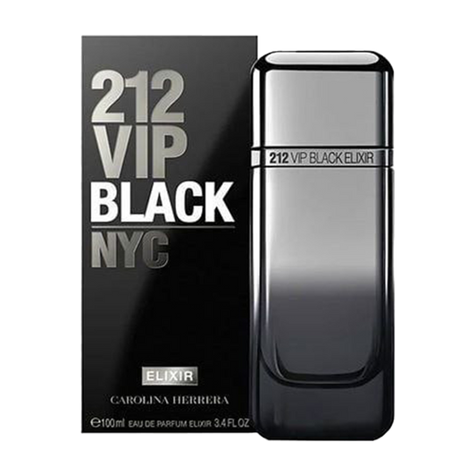Carolina Herrera 212 VIP Black Elixir Eau De Parfum Pour Homme - 100ml
