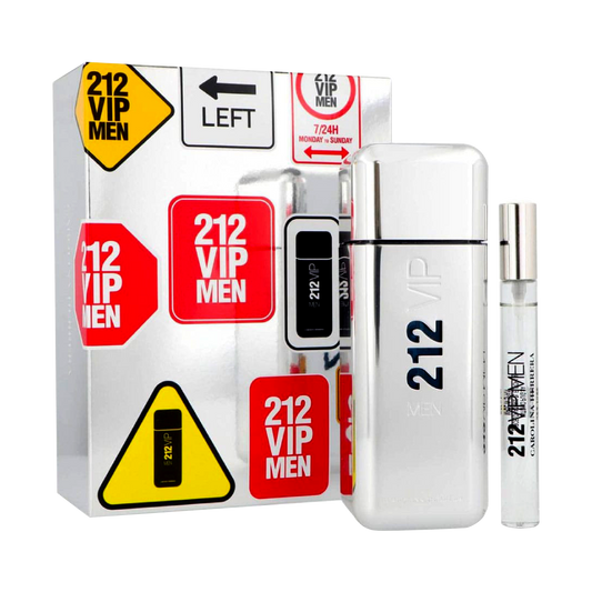 Carolina Herrera 212 VIP Men Eau De Toilette Men's Gift Set