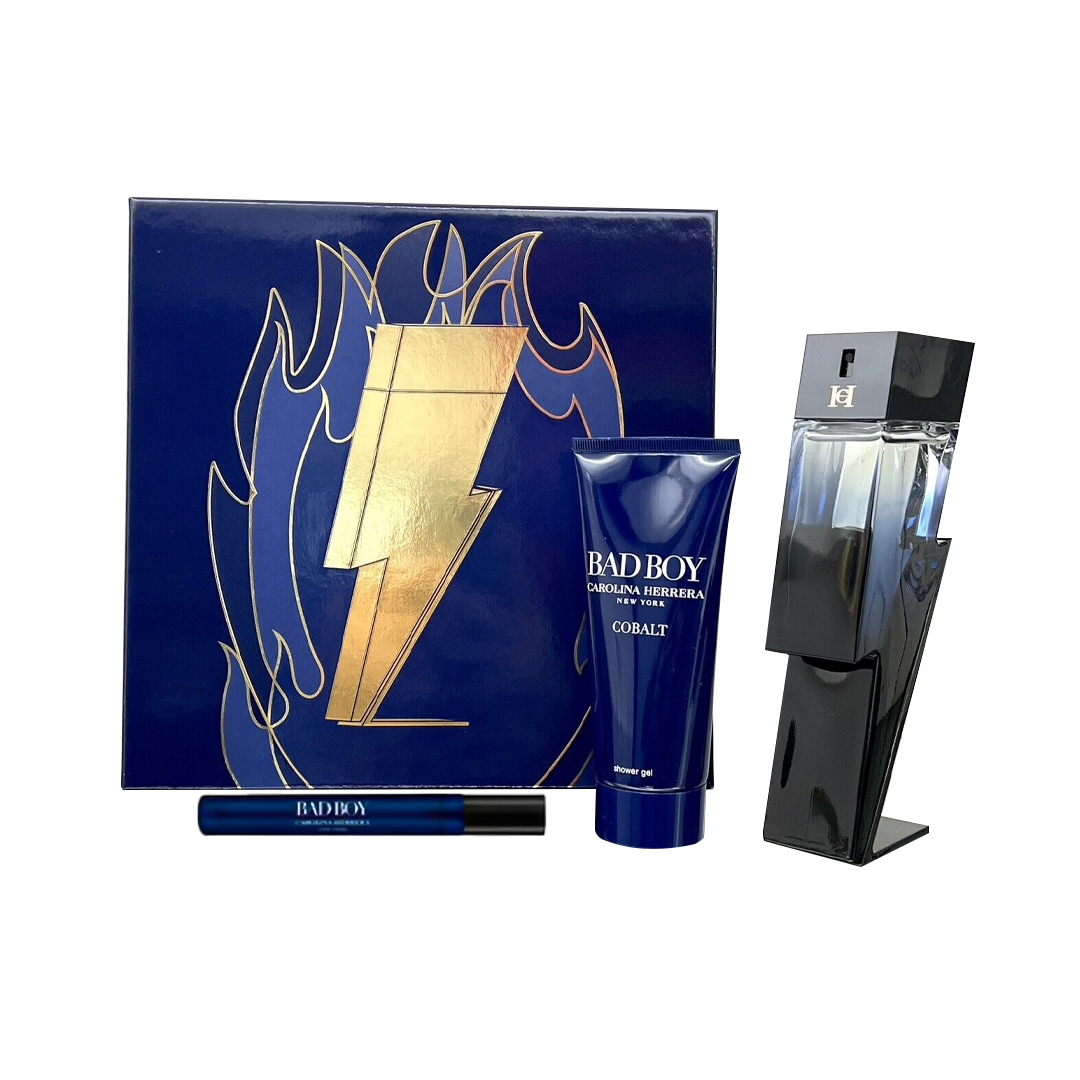 Carolina Herrera Bad Boy Cobalt Men's Gift Set - 2Pcs