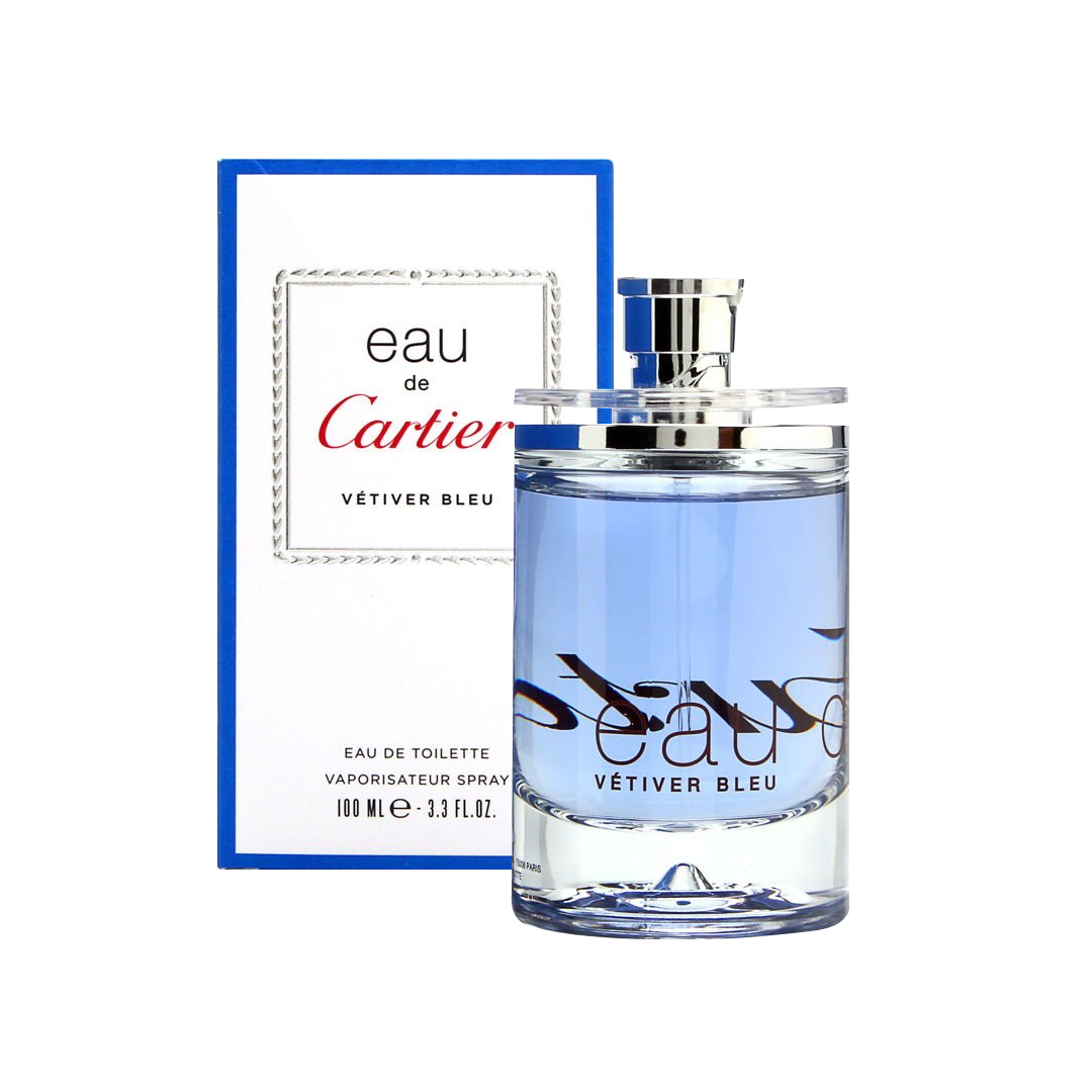 Cartier Vetiver Bleu Eau De Toilette Pour Homme - 2 Sizes