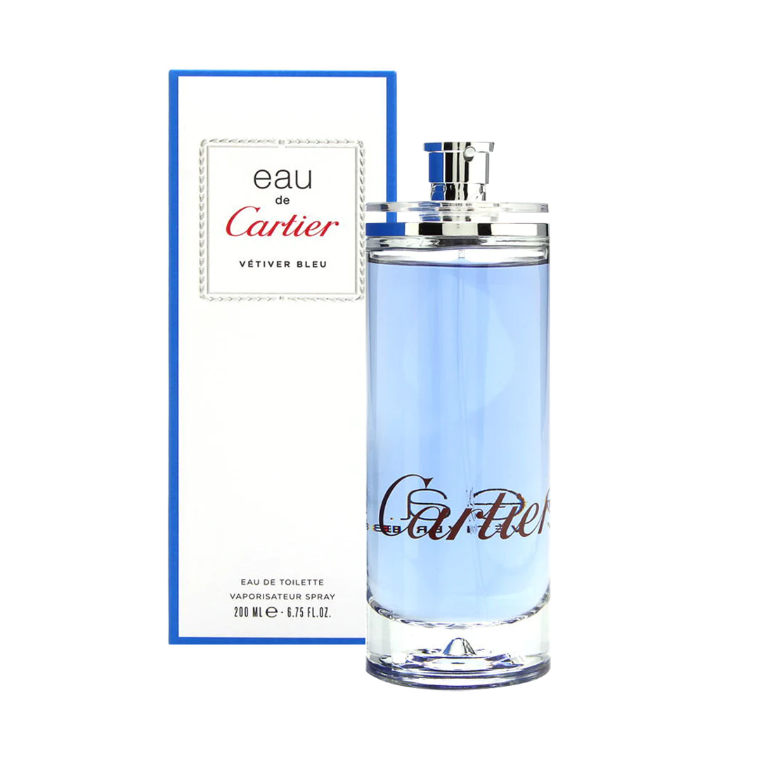 Cartier Vetiver Bleu Eau De Toilette Pour Homme - 2 Sizes