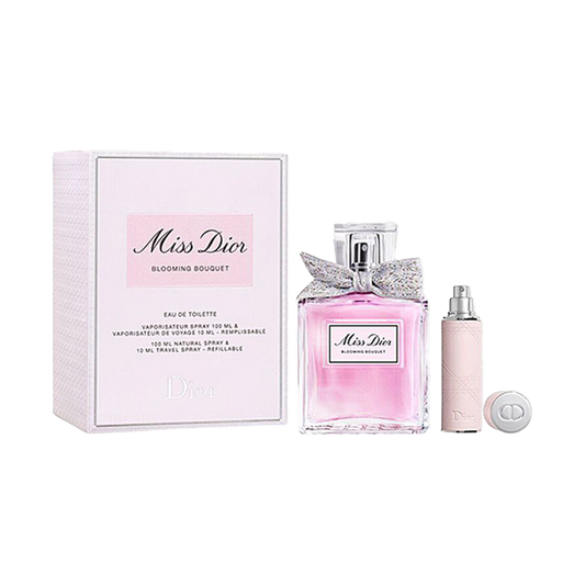 Christian Dior Blooming Bouquet Eau De Toilette Women's Travel Set