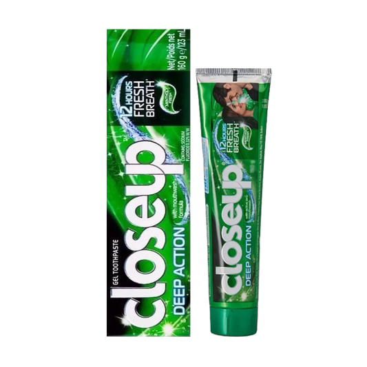 CloseUp Deep Action Menthol Fresh Gel Toothpaste - 123ml