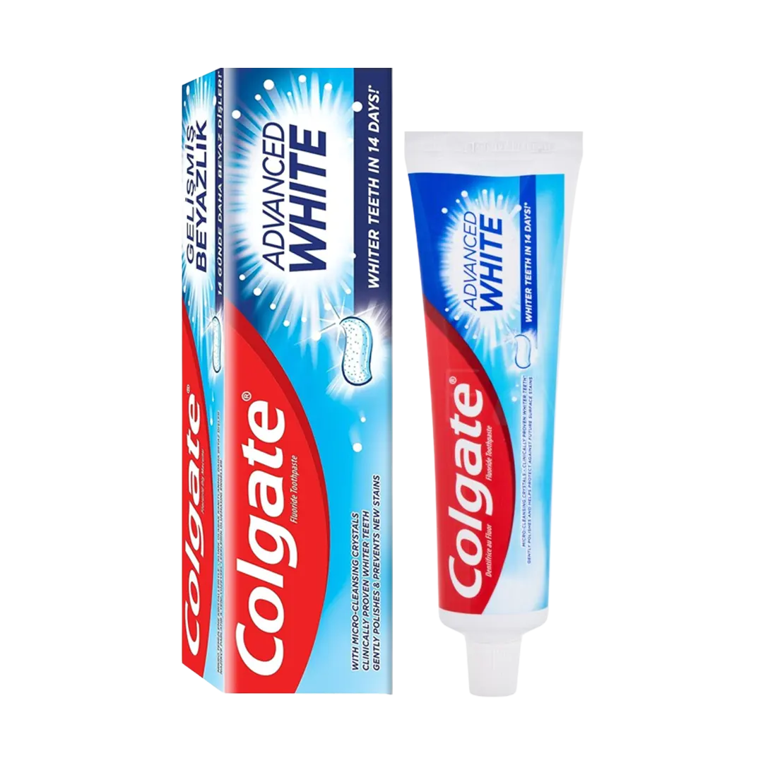 Colgate Advanced White Fluoride Toothpaste - 100ml