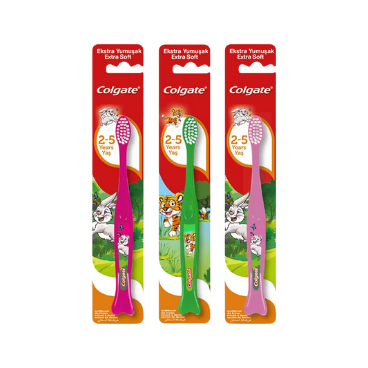 Colgate Kids 2-5 Years Extra soft Toothbrush - 3 Styles