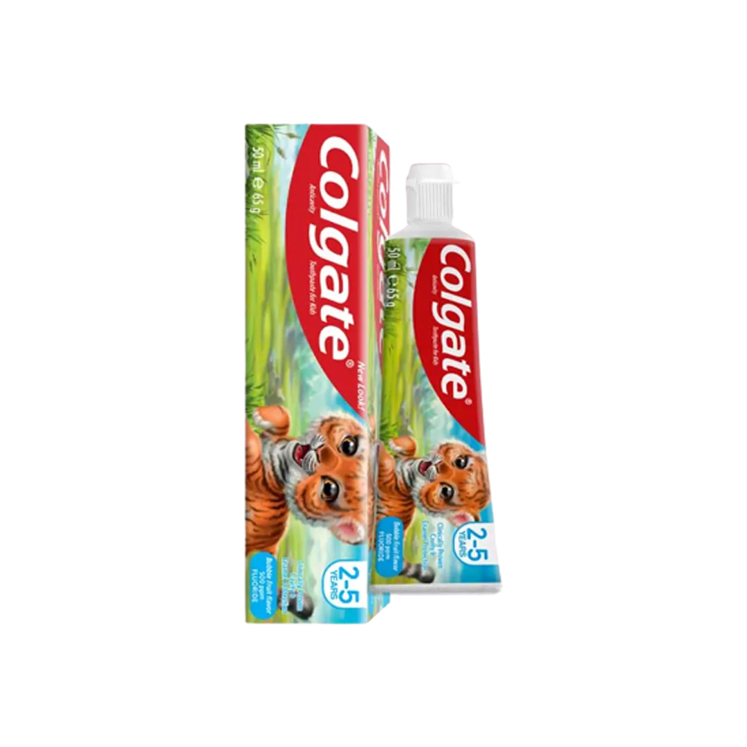 Colgate Kids Bubble Fruit Flavor Toothpaste - 50ml