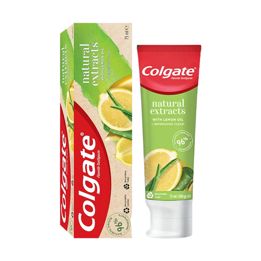 Colgate Natural Extracts With Lemon Oil Fluoride Toothpaste - 75ml