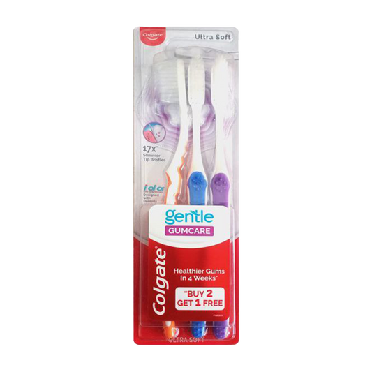 Colgate Gentle Gum Care Toothbrush - 3 Pieces