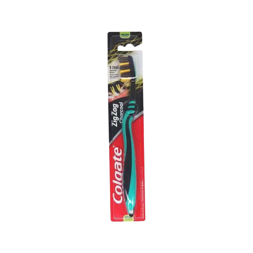 Colgate Zig Zag Charcoal Infused Bristles Medium Toothbrush - 4 Colors