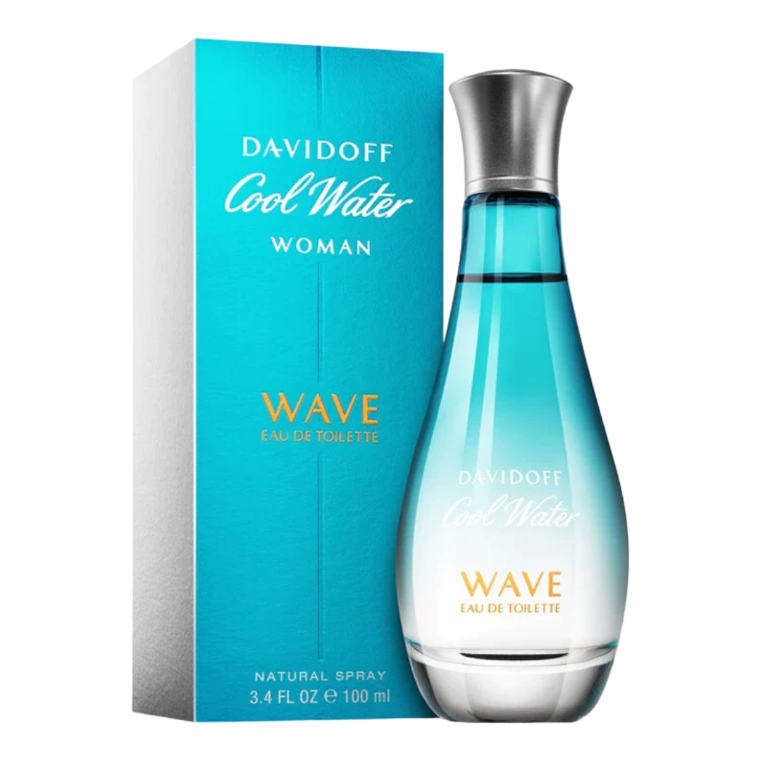 Davidoff Cool Water Wave Eau De Toilette Pour Femme - 100ml - Beirut Free Zone