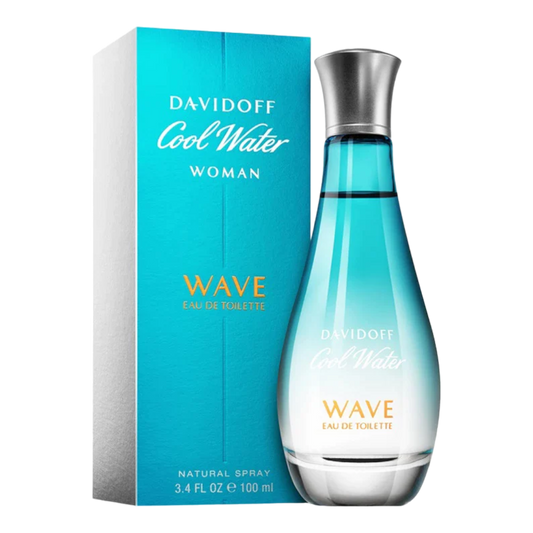 Davidoff Cool Water Wave Eau De Toilette Pour Femme - 100ml - Beirut Free Zone