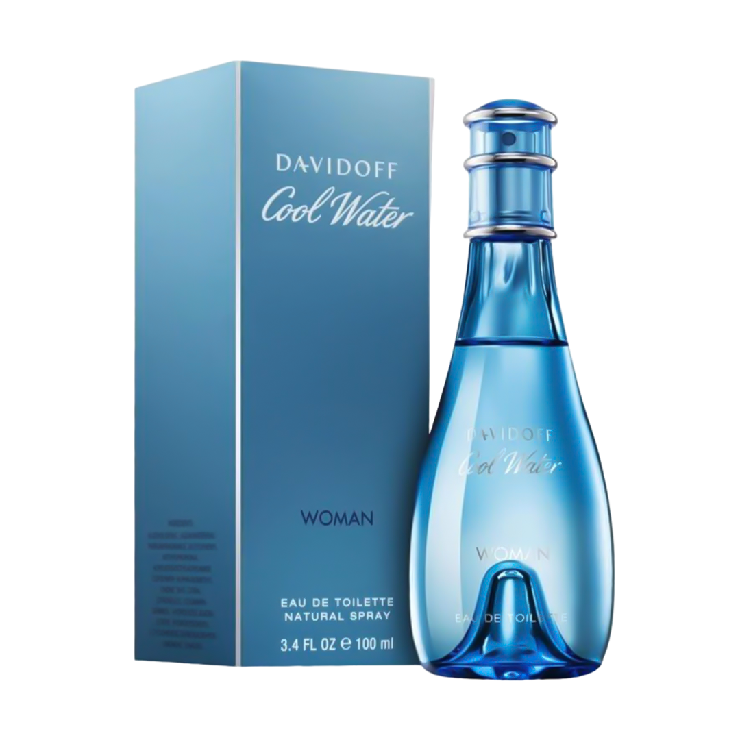 Davidoff Cool Water Eau De Toilette Pour Femme - 2 Sizes - Beirut Free Zone