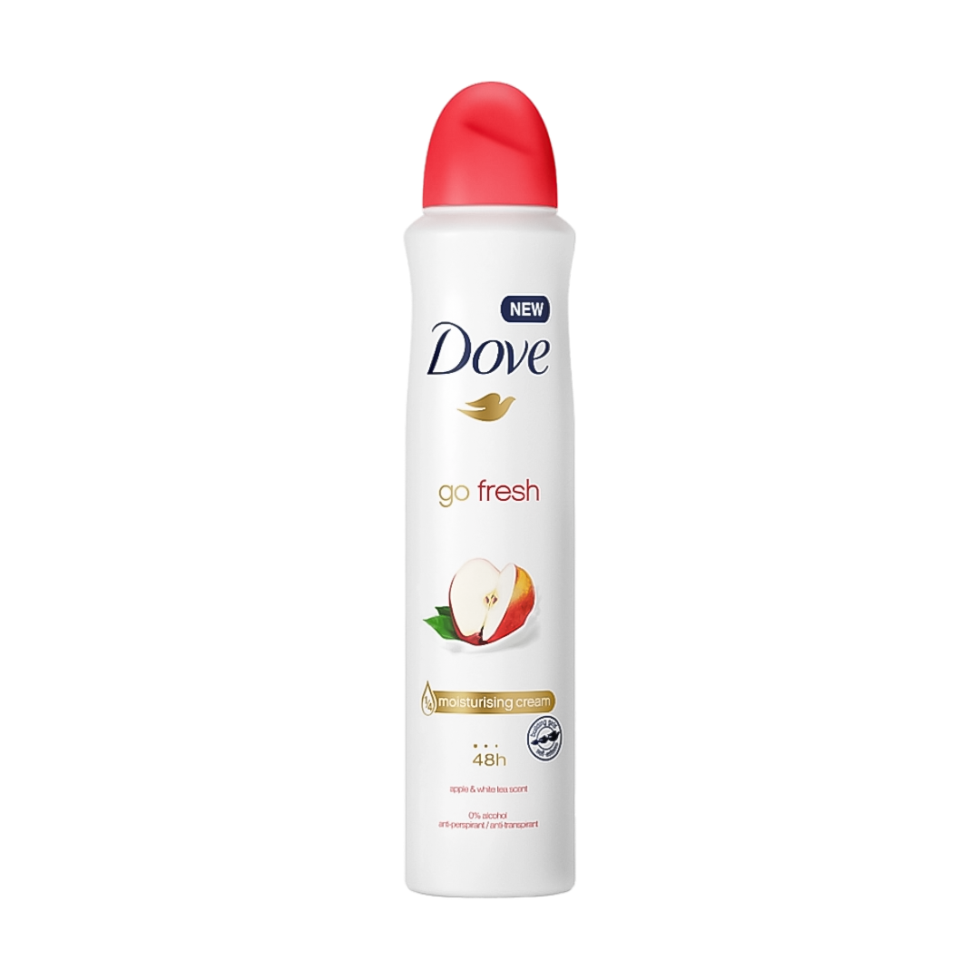 Dove Go Fresh Apple & White Tea Spray Deodorant - 250ml