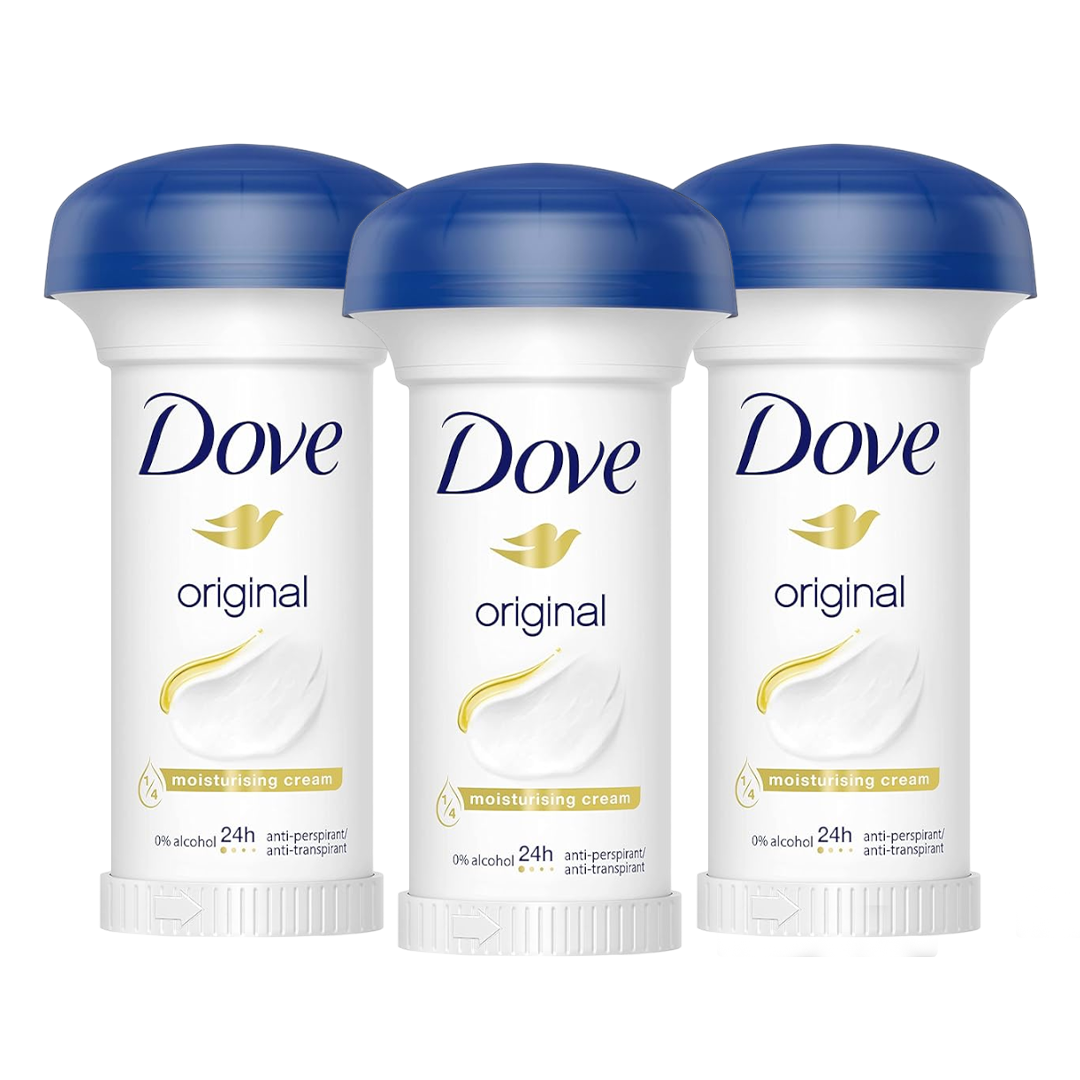 Dove Original 24H Anti-Perspirant Stick Deodorant For Her - Pack Of 3 - Beirut Free Zone