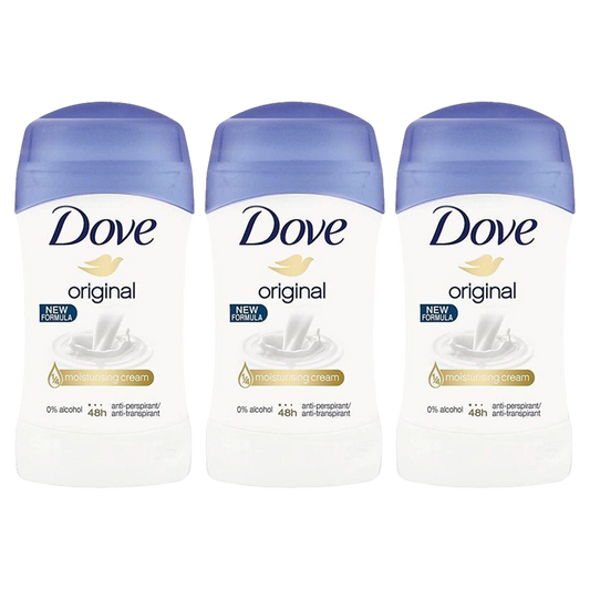 Dove Original 48H Anti-Perspirant Stick Deodorant For Her - Pack Of 3 - Beirut Free Zone